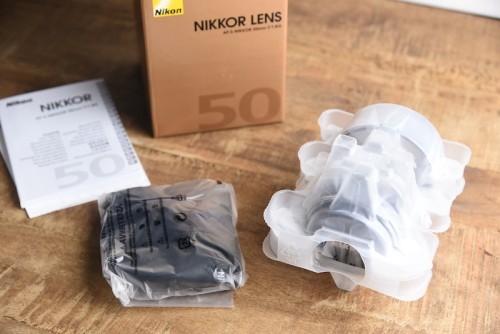 Nikon AF-S NIKKOR 50mm f/1.8G 一式
